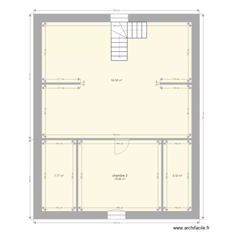 SARRAUSTE J. Plan de 