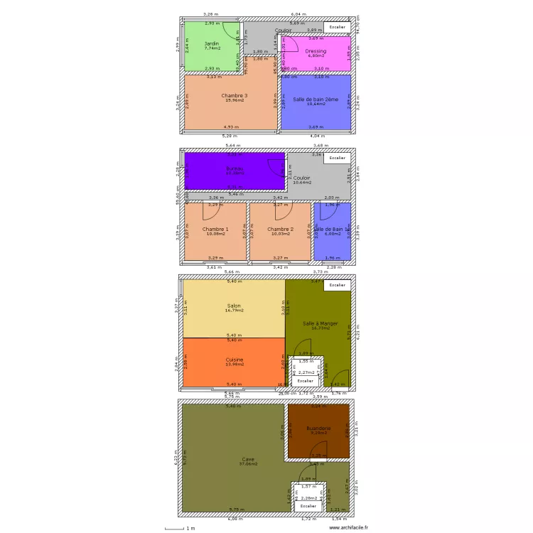 Plan maison2. Plan de 