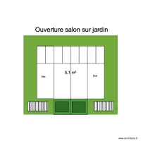 verri&egrave;re Salon cot&eacute; jardin B