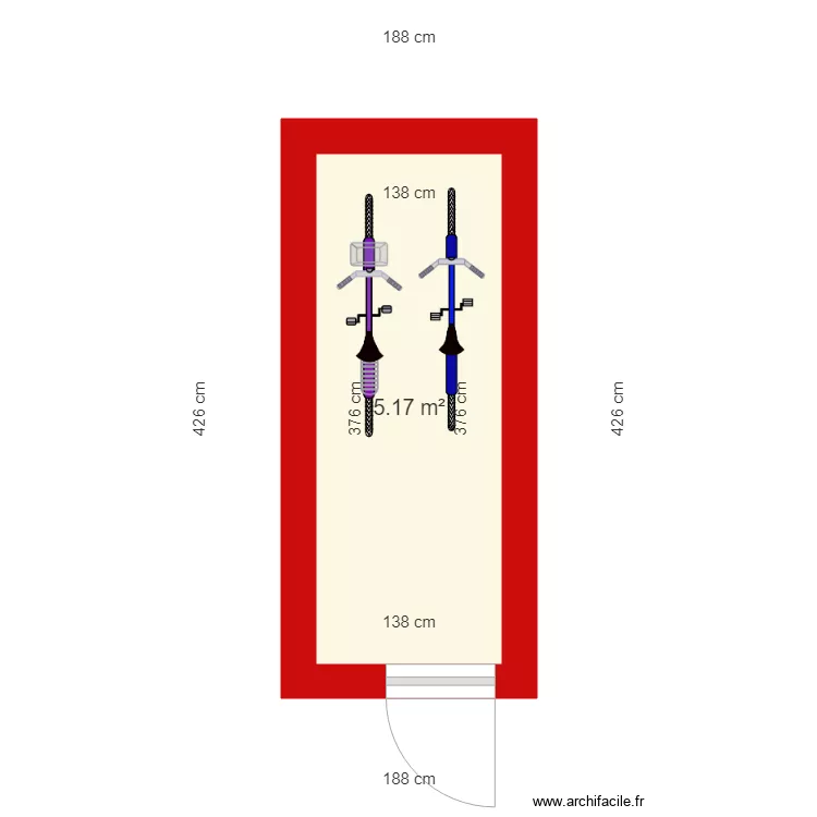 BI 2330 Cave. Plan de 