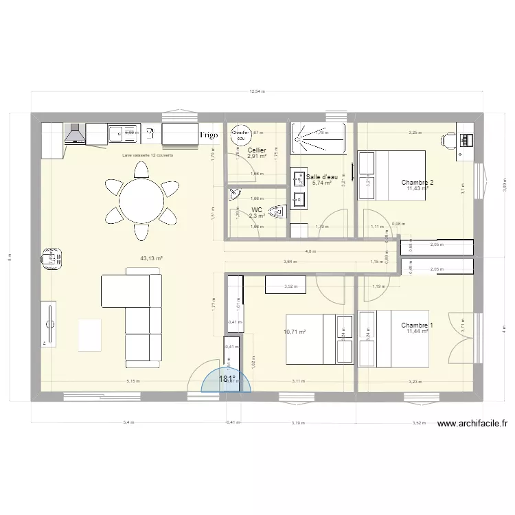 BERGHONE CULTURES. Plan de 
