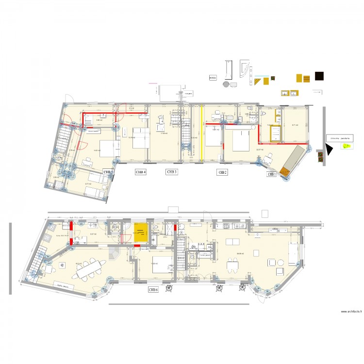 La Brévinoise 18 RDC essai2 QUINT. Plan de 0 pièce et 0 m2