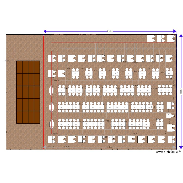 salle les années 80 final . Plan de 0 pièce et 0 m2