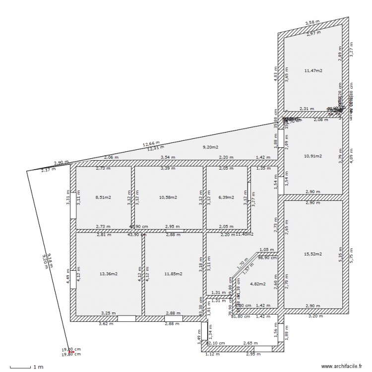 essai 5. Plan de 0 pièce et 0 m2