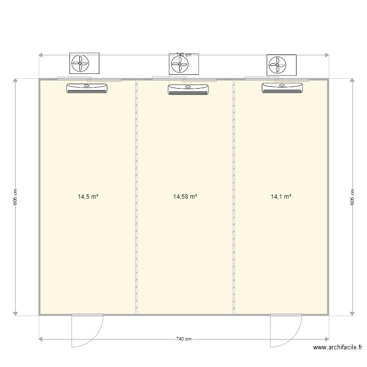 CNR BOURG LES VALENCE. Plan de 0 pièce et 0 m2