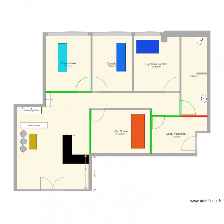 Projet local Brest 1. Plan de 0 pièce et 0 m2