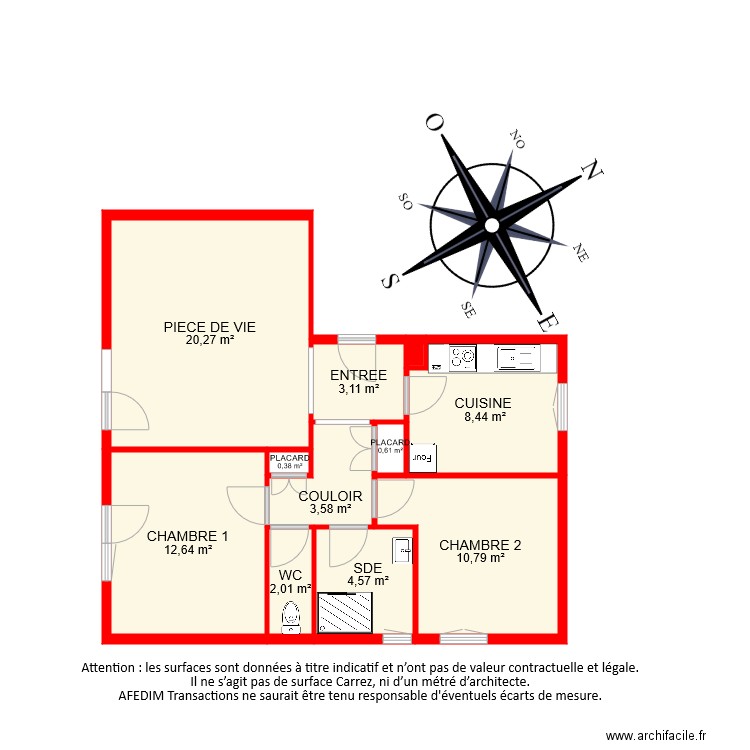 BI 6876 . Plan de 0 pièce et 0 m2