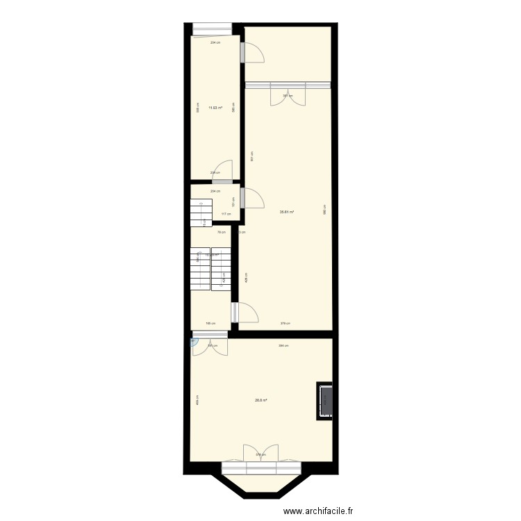 2eme chasse. Plan de 0 pièce et 0 m2