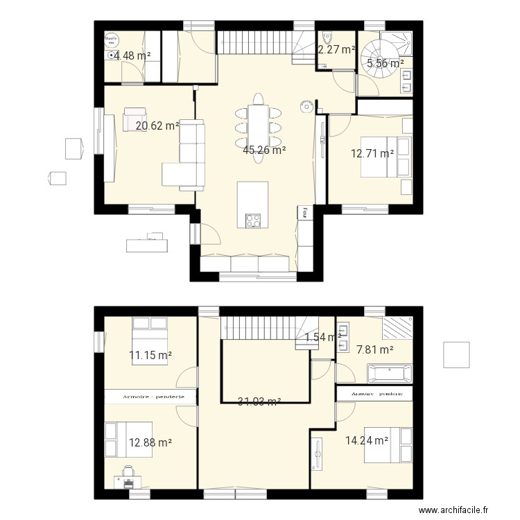 plan final 2. Plan de 0 pièce et 0 m2