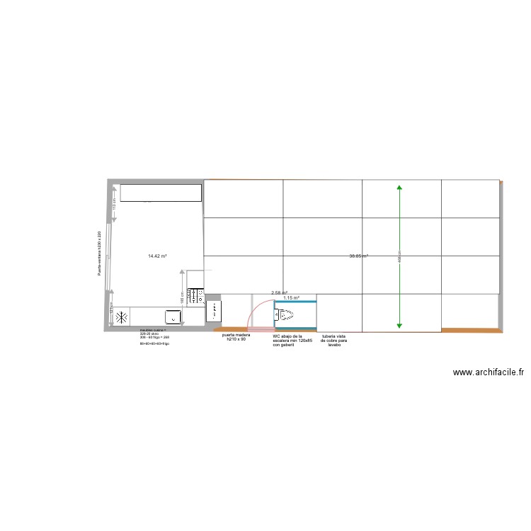 LA BAJO viroc. Plan de 0 pièce et 0 m2