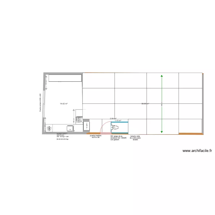 LA BAJO viroc. Plan de 