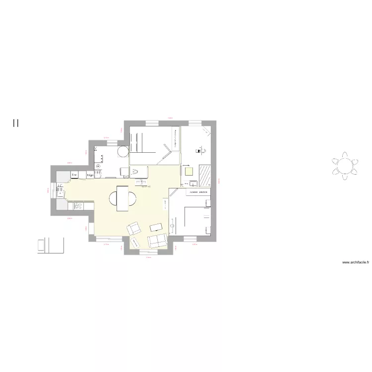 plain pied 2. Plan de 