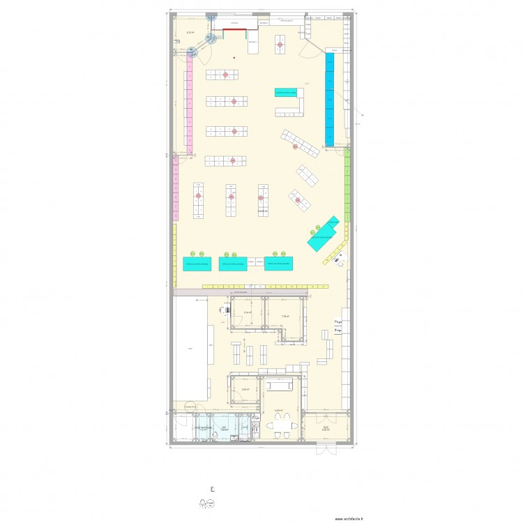 INVENTAIRES carte. Plan de 0 pièce et 0 m2