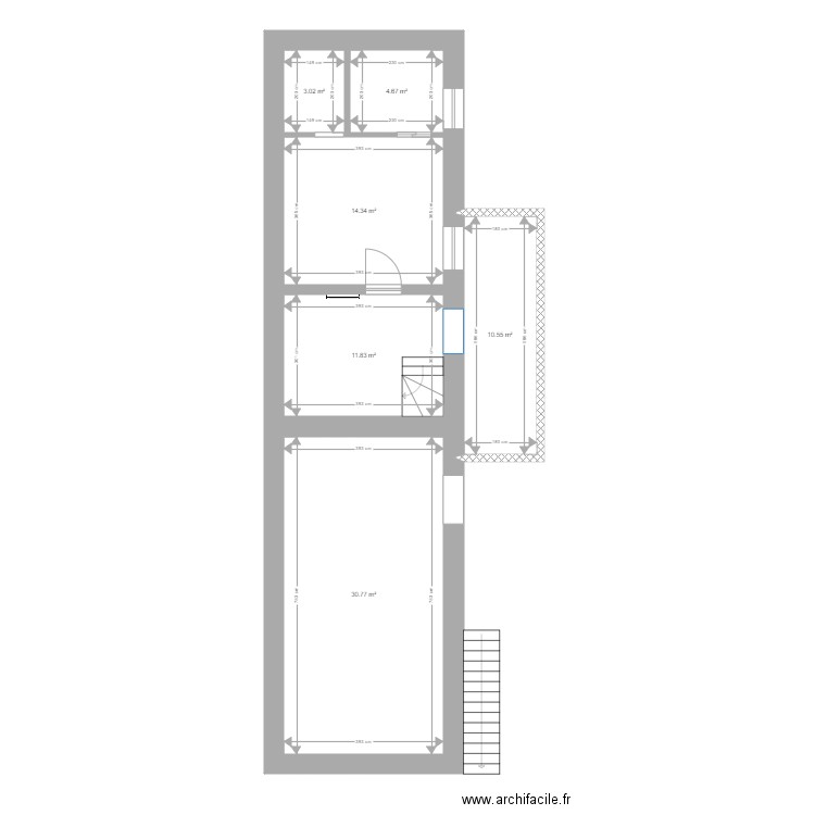 Rochet extérieur. Plan de 0 pièce et 0 m2