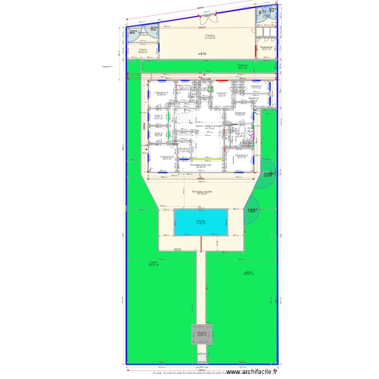 A LG 58 REZ. Plan de 0 pièce et 0 m2
