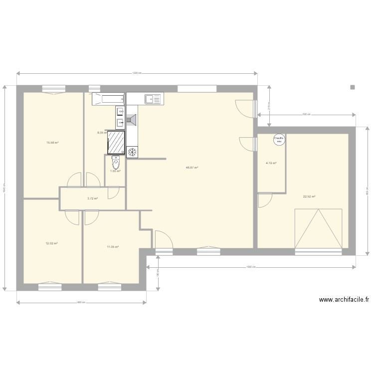 PROJET 2 SAINT MARCEL 100. Plan de 0 pièce et 0 m2