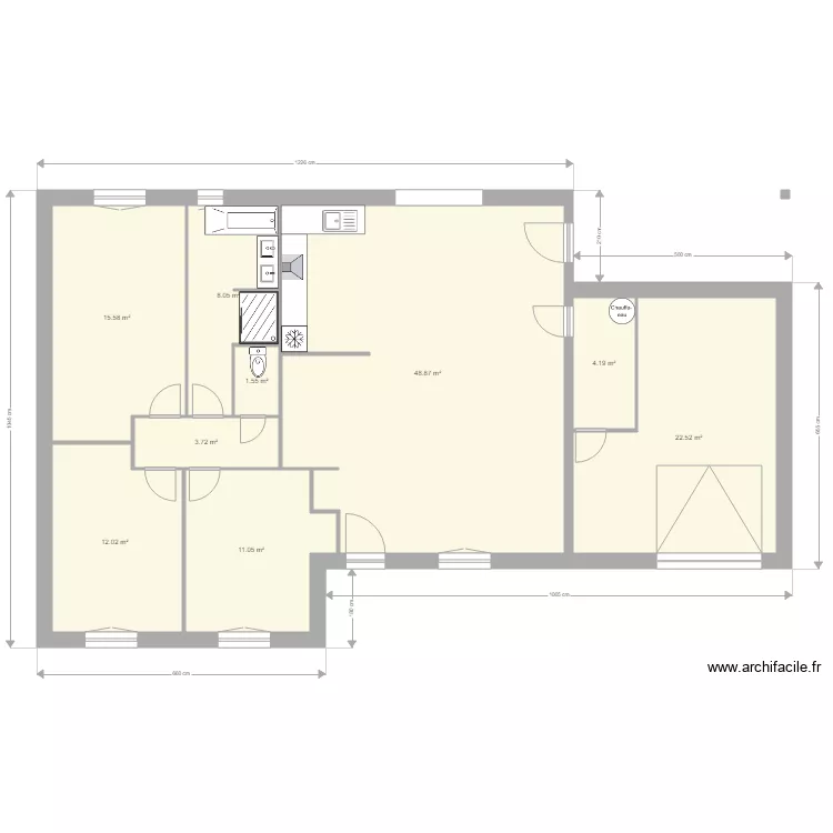 PROJET 2 SAINT MARCEL 100. Plan de 