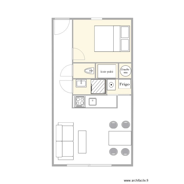 guidel etude 3. Plan de 0 pièce et 0 m2