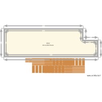 PROJET CAILLE - PLAN DE MASSE SURFACE PLANCHER