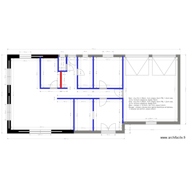 éxécution. Plan de 0 pièce et 0 m2