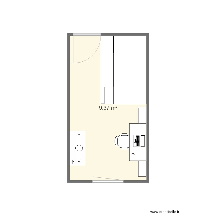 chambre oceane. Plan de 0 pièce et 0 m2