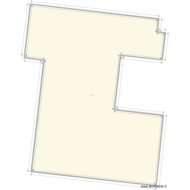 grange briennon. Plan de 