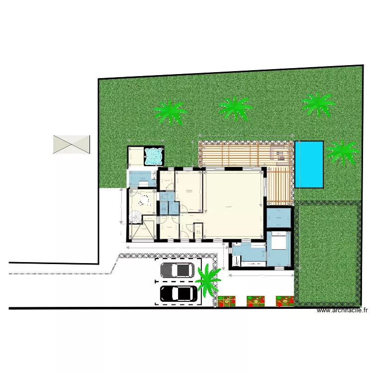 PLAN HC3 TERRAIN. Plan de 