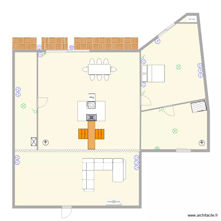 Plan extension Dylan et Vanessa. Plan de 