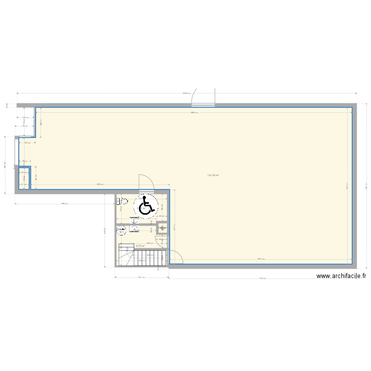 sas miss daysi etat projet. Plan de 0 pièce et 0 m2