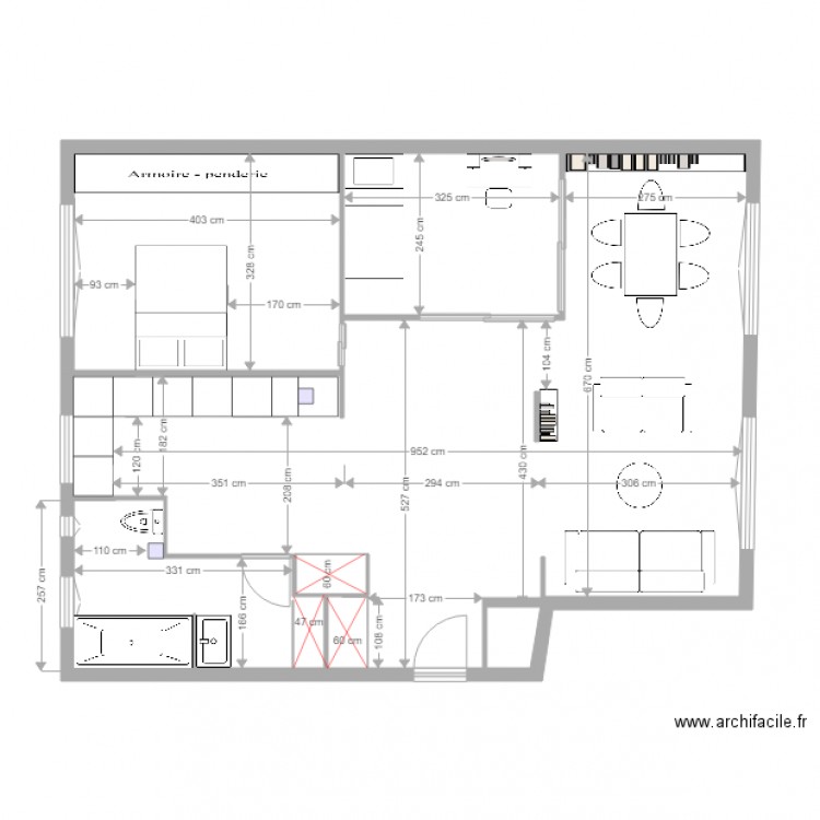 projet 1 carine renaudin 7 février. Plan de 0 pièce et 0 m2