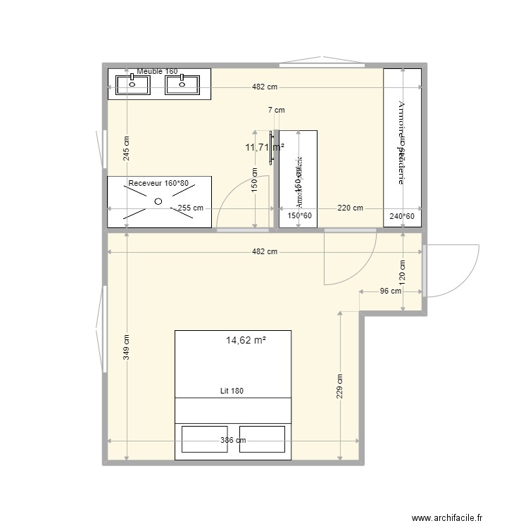 bastien 2. Plan de 0 pièce et 0 m2