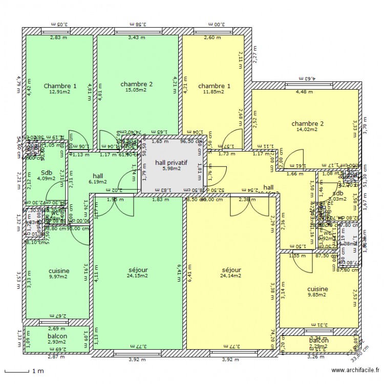 ceinture23.1er.2 OK. Plan de 0 pièce et 0 m2