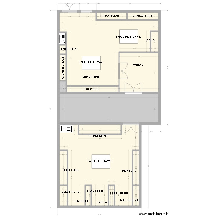 ATELIER HB 170321. Plan de 0 pièce et 0 m2