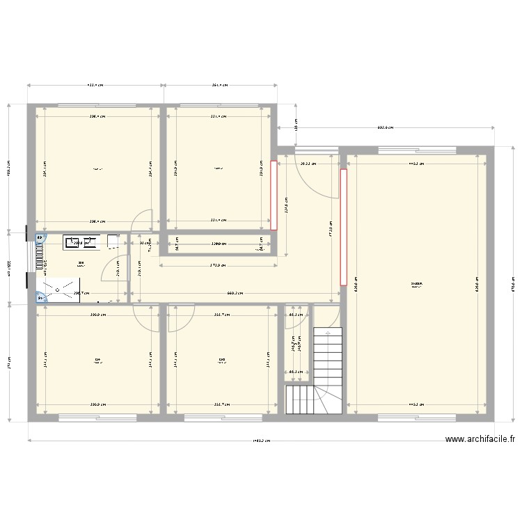 Maison Sylvain. Plan de 0 pièce et 0 m2