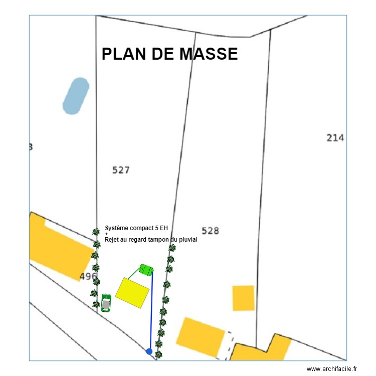 Mercado. Plan de 0 pièce et 0 m2