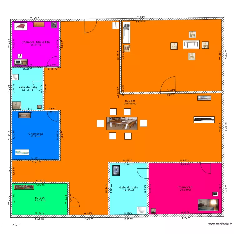 5F-Pavillon-Van Aerde et Nomblot. Plan de 