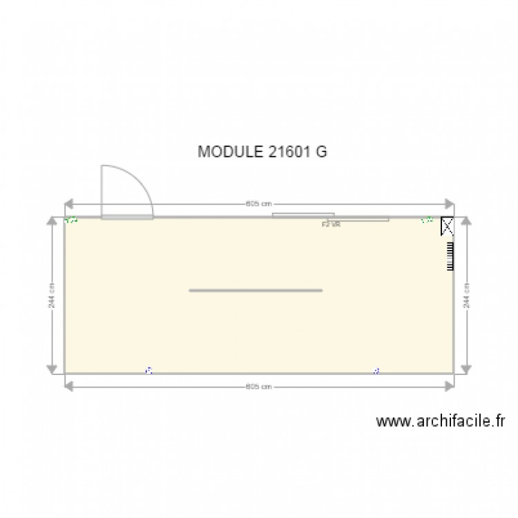 MODULE 21601 G. Plan de 0 pièce et 0 m2