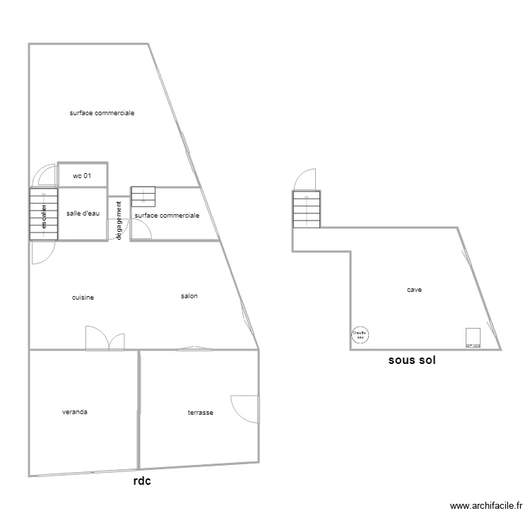 vaurillon am rdc. Plan de vaurillon am rdc. Plan de