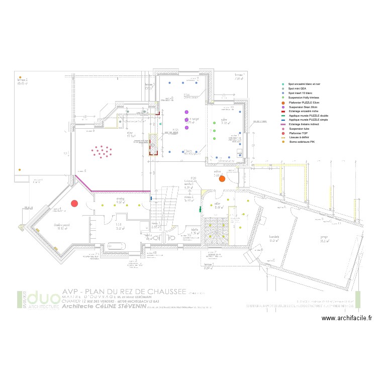 LEROMAIN RDC V2. Plan de 0 pièce et 0 m2