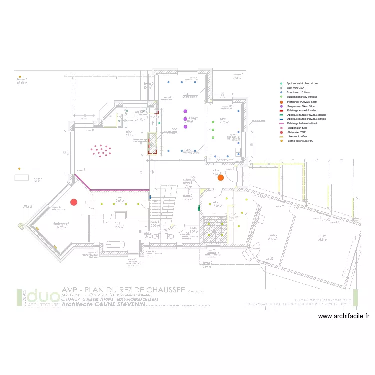 LEROMAIN RDC V2. Plan de LEROMAIN RDC V2. Plan de