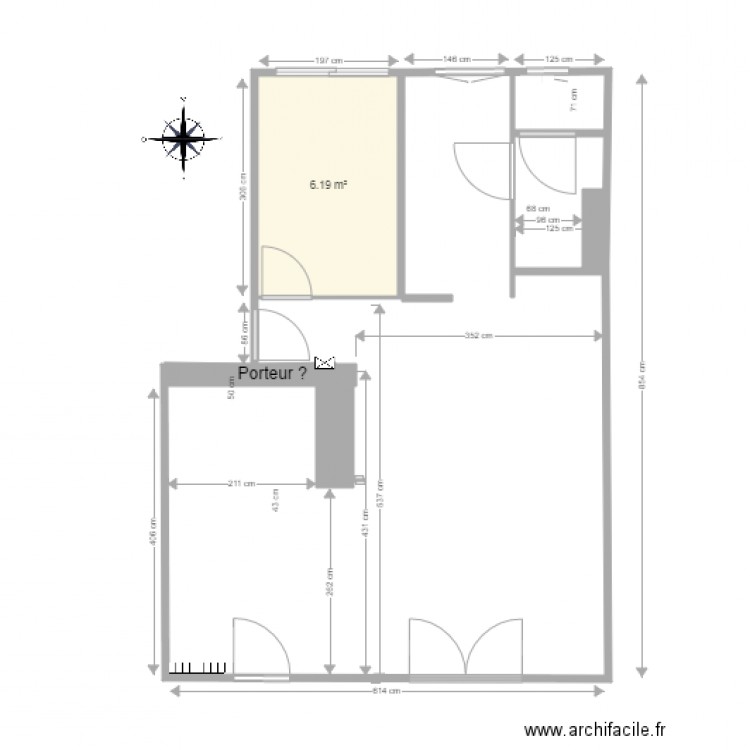 Chamrousse plan vierge. Plan de 0 pièce et 0 m2