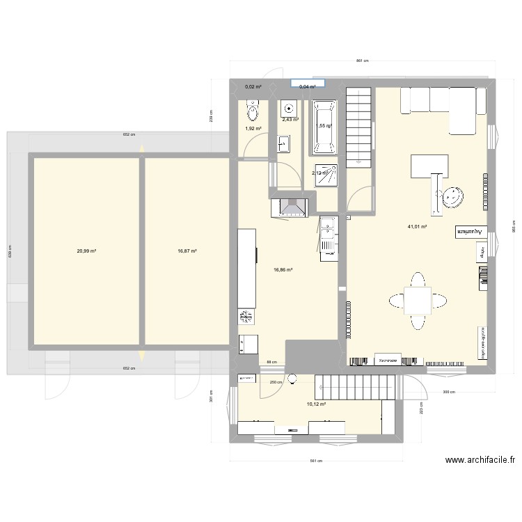 moosch4. Plan de 22 pièces et 253 m2