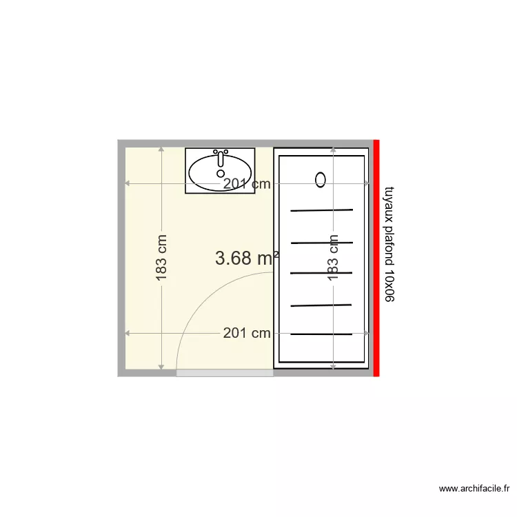 CHEVALIER ROGER . Plan de 