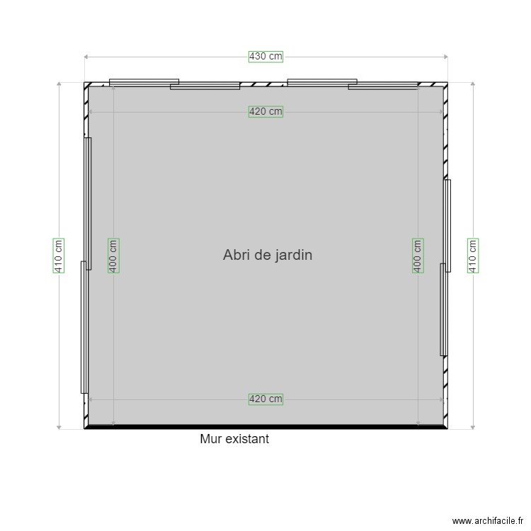 Agrandissement Camprieu. Plan de 0 pièce et 0 m2