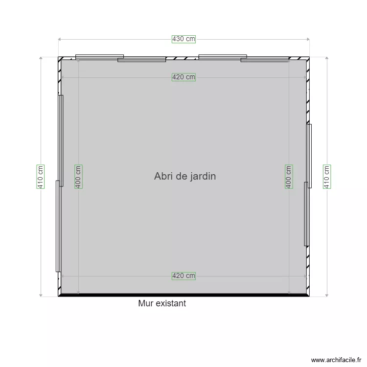 Agrandissement Camprieu. Plan de 