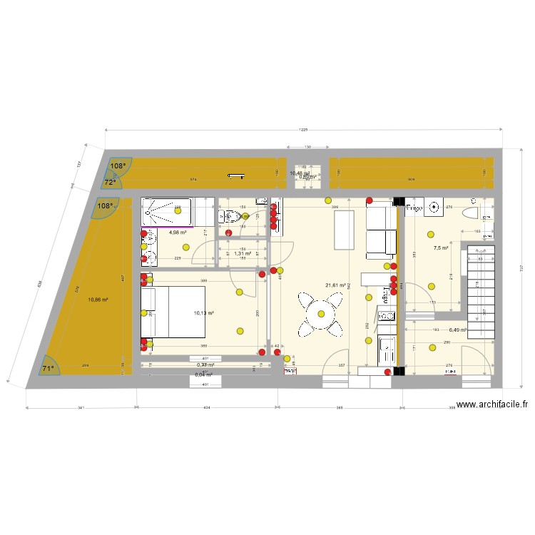 gite 2 ELEC. Plan de 0 pièce et 0 m2