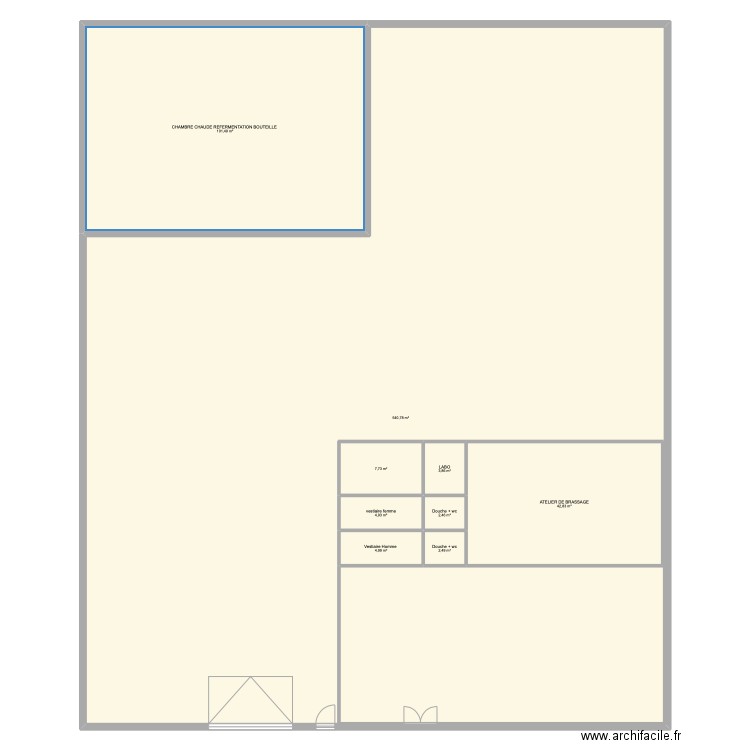 PLAN NOUVEAU BATIMENT. Plan de 0 pièce et 0 m2
