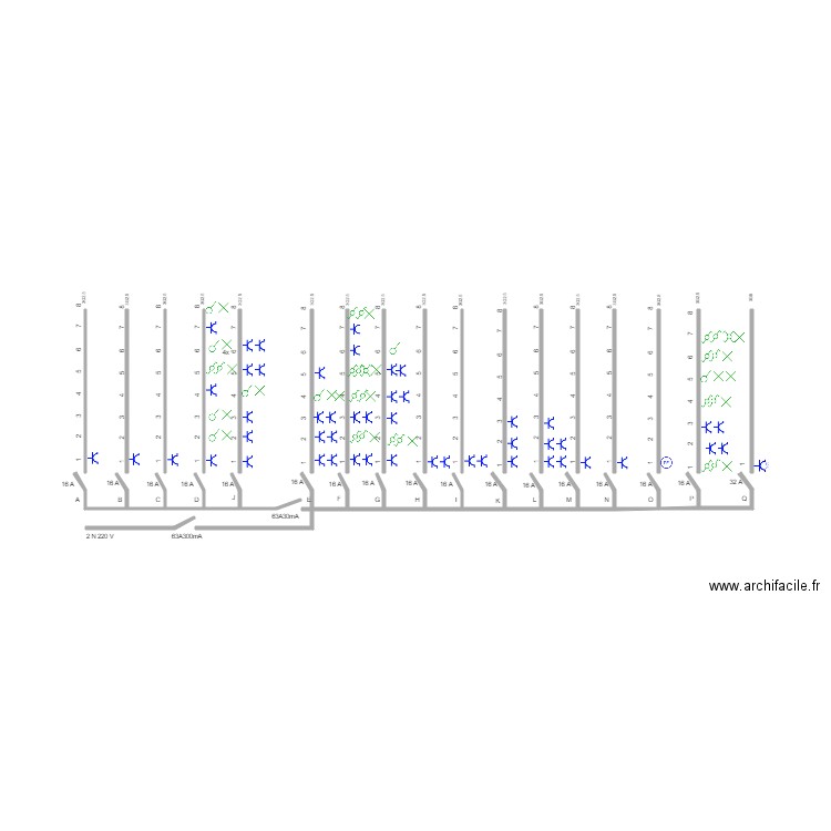 schemas uni. Plan de 0 pièce et 0 m2