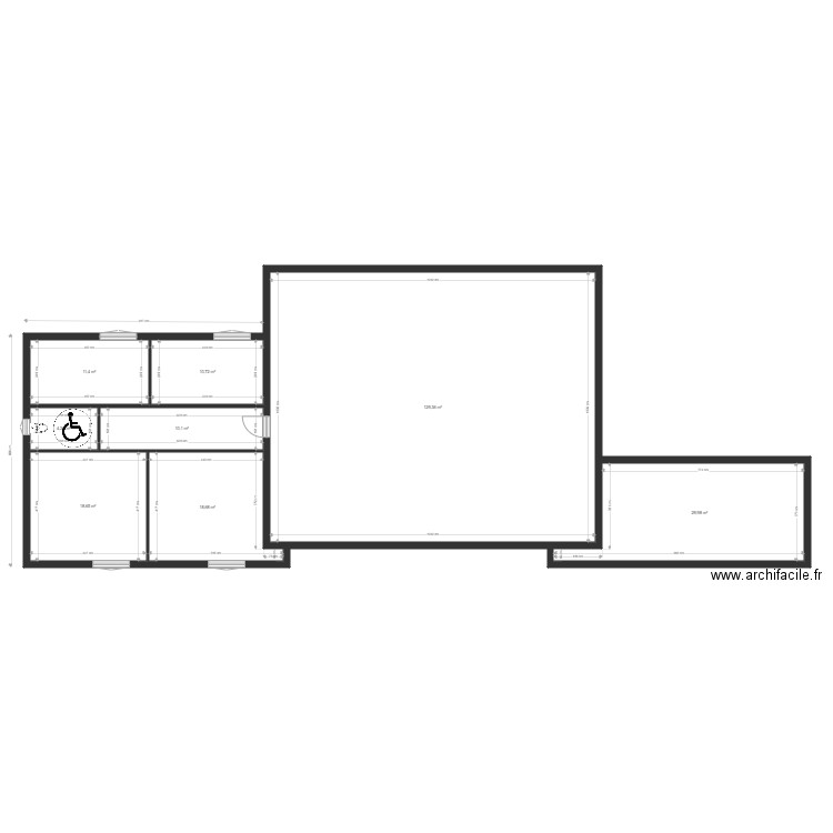 cabinet medical. Plan de 0 pièce et 0 m2