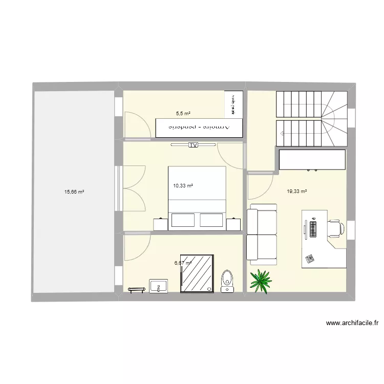 etage plan6. Plan de 